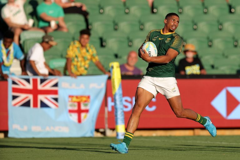 Shilton van Wyk of the Blitzboks